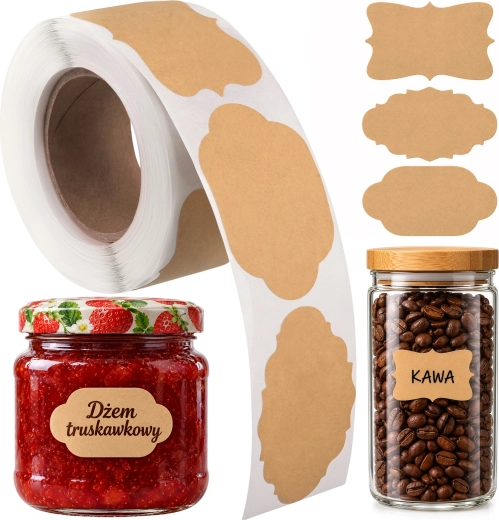 Maaleo Self-Adhesive Labels for Spice Jars and Containers – 300 pcs