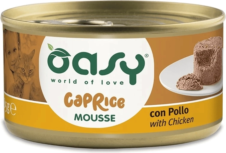 Oasy Caprice mousse s piščančjim mesom 85 g