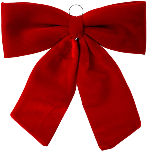 Božični rdeč trak 70 cm