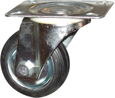 Vrtljivo kolesce 100 mm, nosilnost 60 kg