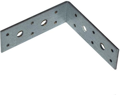 Steel Angle Bracket 110 × 110 × 40 mm, Hot-Dip Galvanized