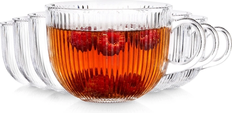 Kozarci za kavo in čaj 470 ml, komplet 6 kosov
