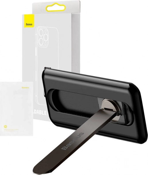Zložljivo držalo za telefon Baseus - črno