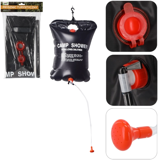 Solarna turistična prha 25 l