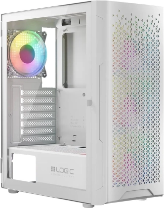 ohišje za računalnik Logic Aramis ARGB MIDI USB 3.0 belo