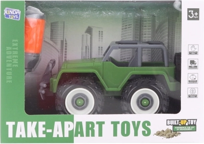 Vijakasti plastični jeep za otroke