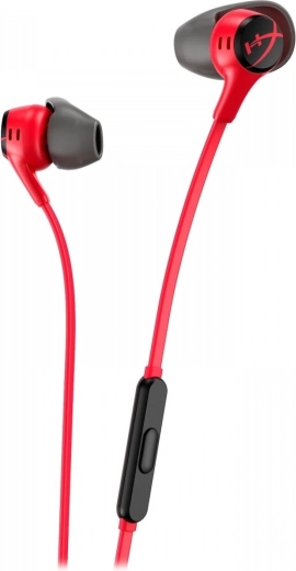 HyperX Cloud Earbuds II rdeče – igralne žične slušalke za v ušesa