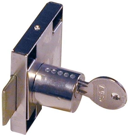 Predalna ključavnica AVES 118, nikel