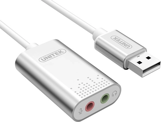 USB zvočna kartica stereo Unitek