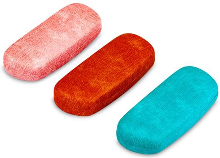 Etui za očala, trdo potovalno etui, 15,9 × 6,7 × 4,1 cm (izbrane barve)