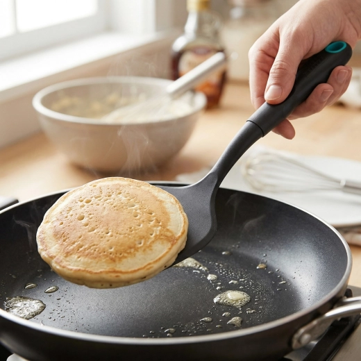 Gentle on non-stick cookware