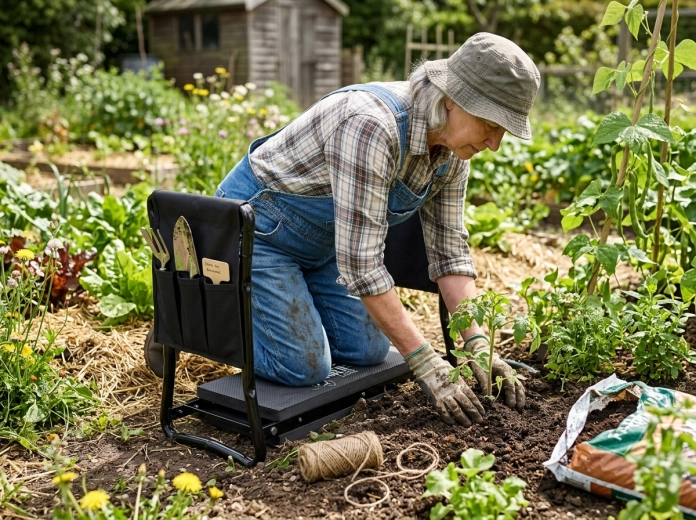 Mehka EVA podloga in ročaji za oporo