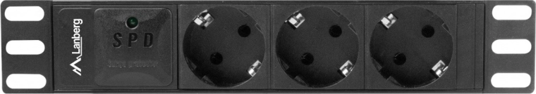 Safe power supply with an automatic circuit breaker