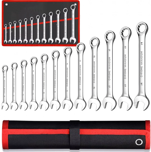 Odporno CrV jeklo in red v etuiju