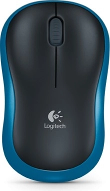 Brezžična miška Logitech M185 modra