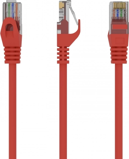 Cat. 6 UTP Network Patch Cable, 3 m, Red