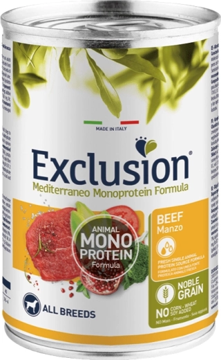Exclusion Adult goveja konzerva za pse vseh pasem 400 g