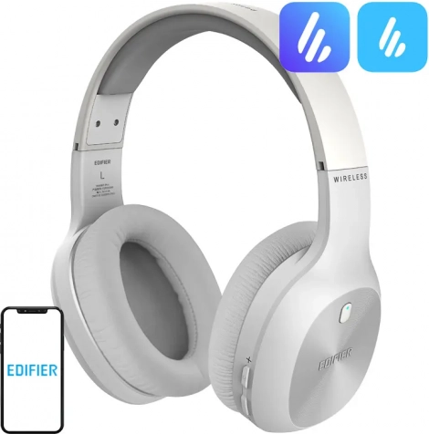 Brezžične slušalke EDIFIER W800BT Plus z aptX (bele)