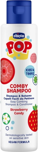 Chicco POP 2-in-1 Shampoo & Conditioner Strawberry 250 ml