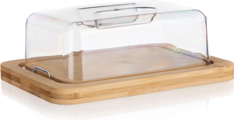 Maslenica iz bambusa in akrila BRILLANTE 20 × 15 × 7,5 cm