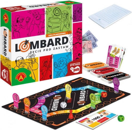 Lombard: življenje pod zastavno pravico - Namizna igra