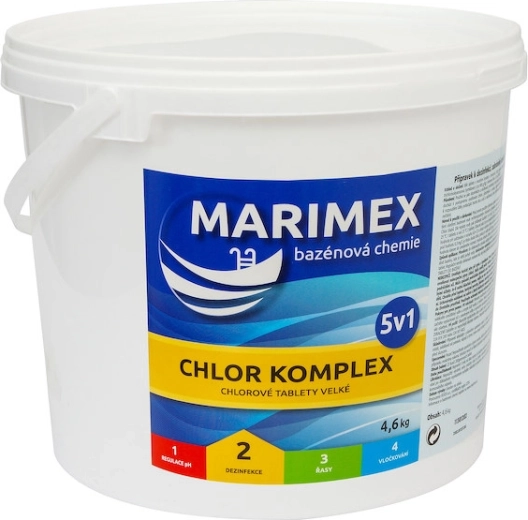 Marimex Komplex 5v1 večfunkcijske tablete za bazen 4,6 kg