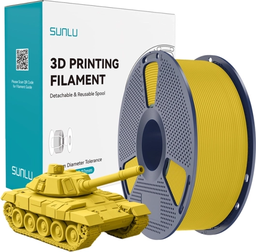 Sunlu PLA+ visokohitrostni filament 1,75 mm – rumen
