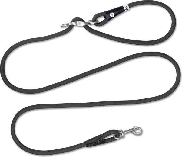 Curli povodec za pse vario comfort black l - 1 kos