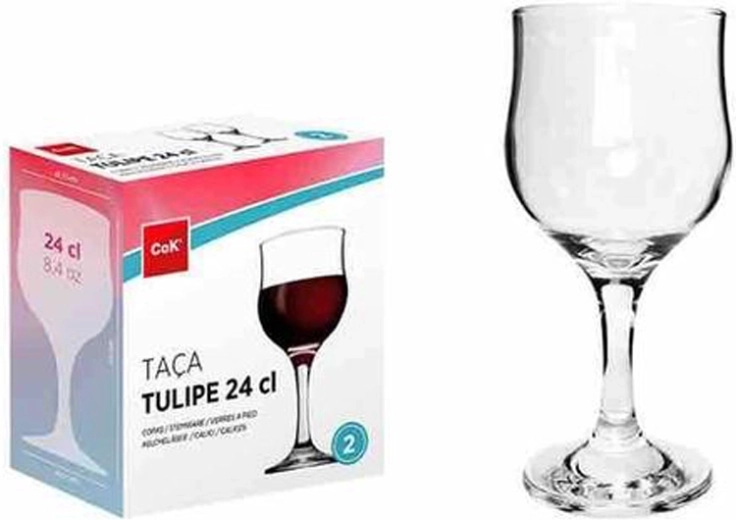 Set kozarcev za rdeče vino Tulipe 240 ml (2 kosa)