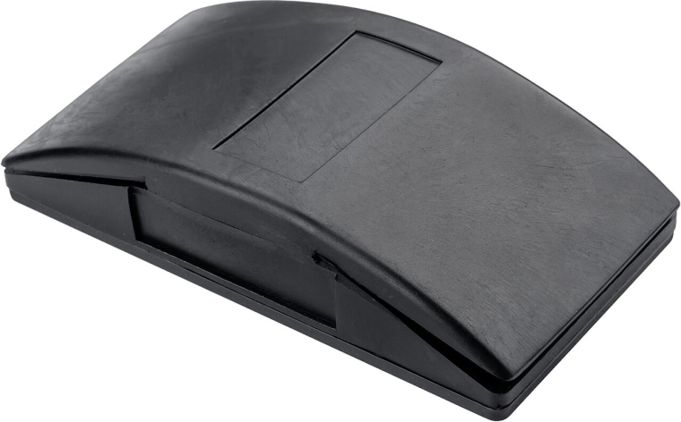 Gumijasti nosilec brusnega papirja 125 × 65 mm