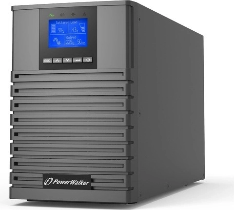 UPS POWERWALKER ON-LINE 1/1 faza 1000VA ICT IOT PF1 USB/RS-232, 4x IEC C13, C14 EPO, samostoječa