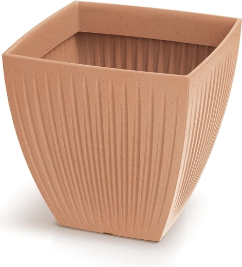 Cvetlični lonec Latia Square 40 × 40 × 40 cm terakota