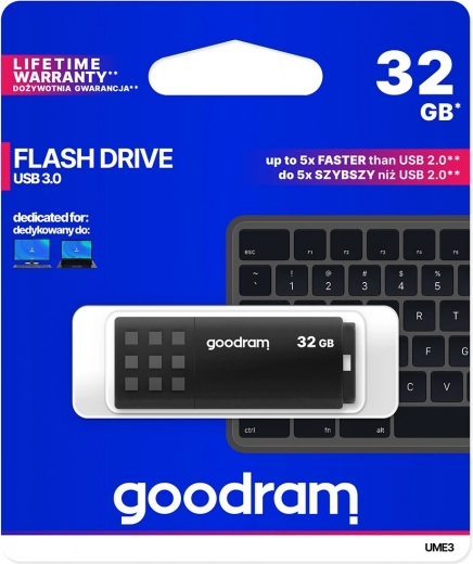 USB ključek 32GB USB 3.0 črn