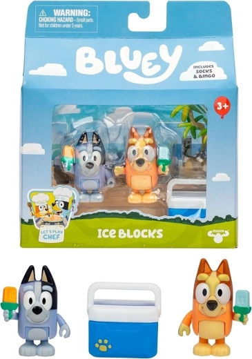Bluey – komplet figuric 2‑pack Sladoled