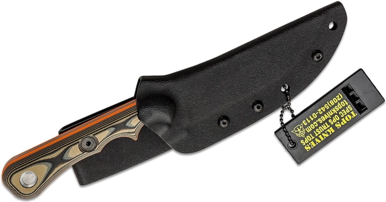 Lightweight Kydex sheath included