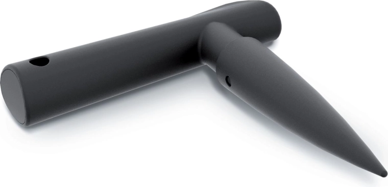 Sadilni količek R DIGGER iz odporne plastike, črn