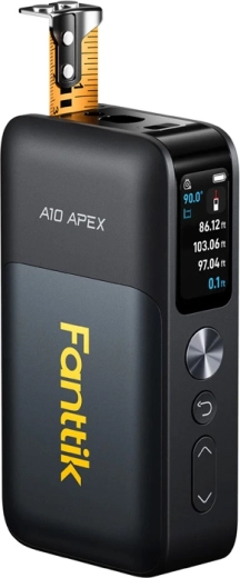 Laserski merilnik razdalje 3 v 1 Fanttik A10 Pro s križnim laserjem in digitalnim metrom