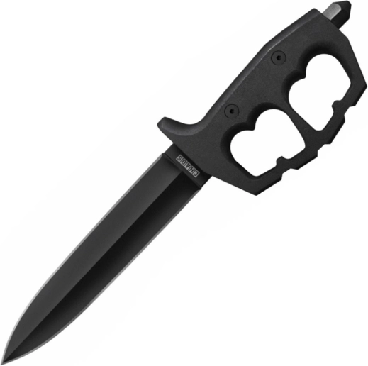 Taktični nož Cold Steel Chaos Double Edge 19 cm, črn