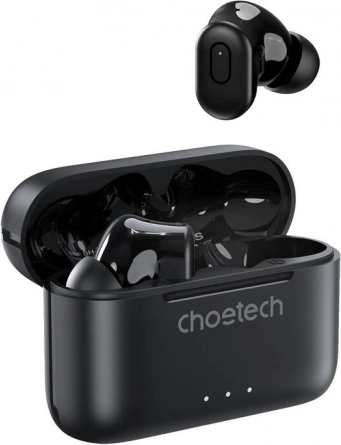 Brezžične slušalke Choetech BH-T15 z ANC + ENC (črna)