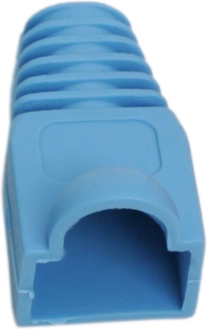 Cable bend protection for modular 8P8C plugs – Blue