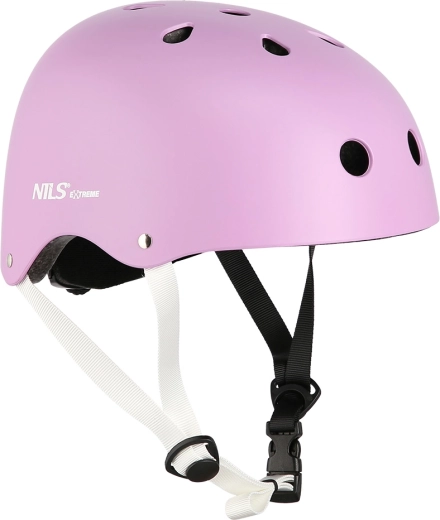 NILS Extreme MTW001 Helmet - Pink – S (52–56 cm)