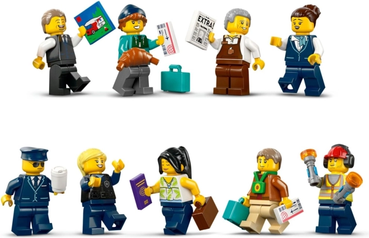 9 minifigures for lively stories