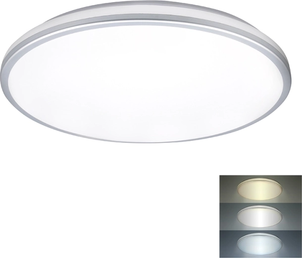 Solight okrogla LED svetilka z zaščito pred vlago IP54, 18 W, 1530 lm, 33 cm