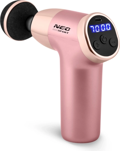 Natančna perkusijska masaža z LCD in več hitrostmi