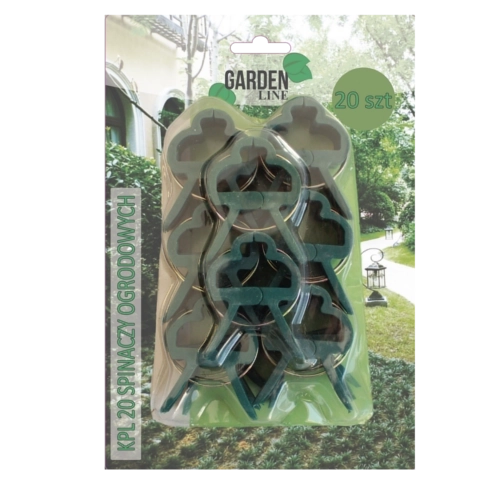 Set 20 vrtnih sponk za rastline