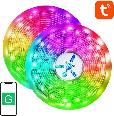 pametni wifi rgb led trak nitebird sl3 2×5 m s podporo tuya