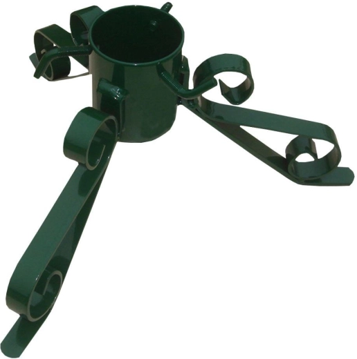 Kovinsko stojalo za božično drevo, zeleno