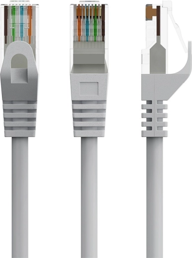 Patch kabel Cat 6 UTP 0,25 m siv