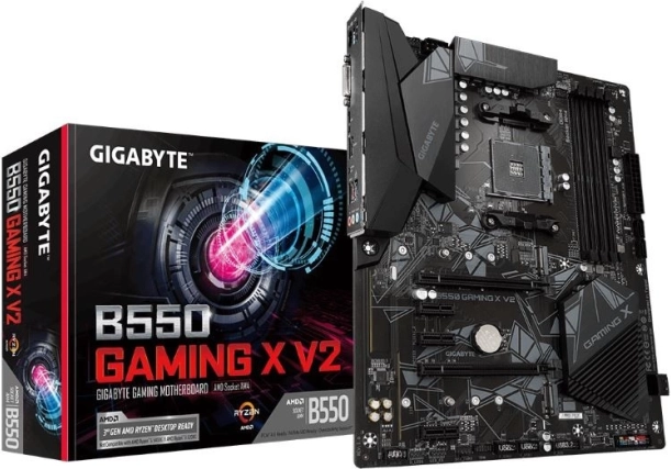 Gigabyte B550 Gaming X V2 – osnovna plošča AM4 z DDR4, HDMI/DVI, M.2, ATX