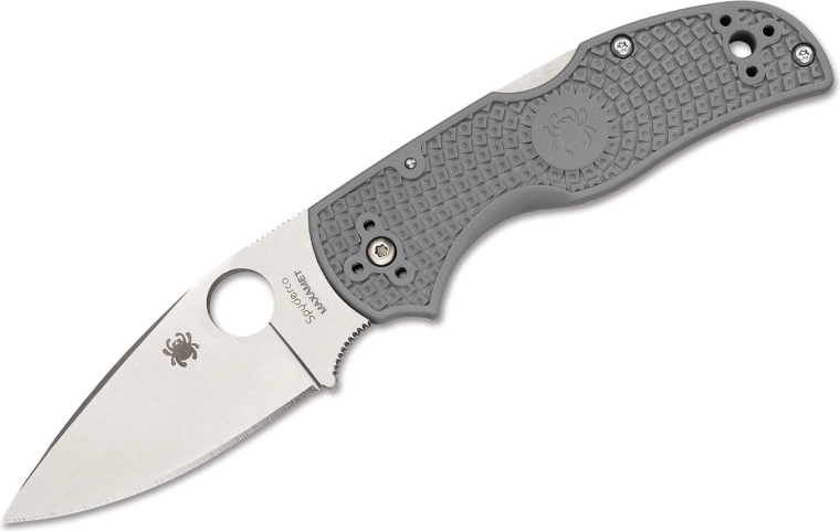 Žepni nož Spyderco Native 5 Lightweight siv, Maxamet, satin